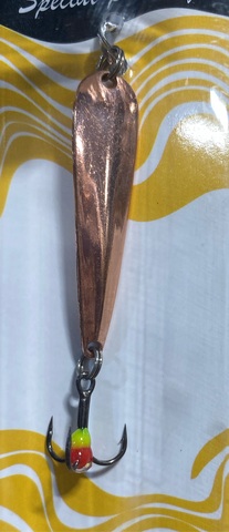 38 Блесна зимняя KDF Minkur 130-8027 5 гр 43 мм цв copper