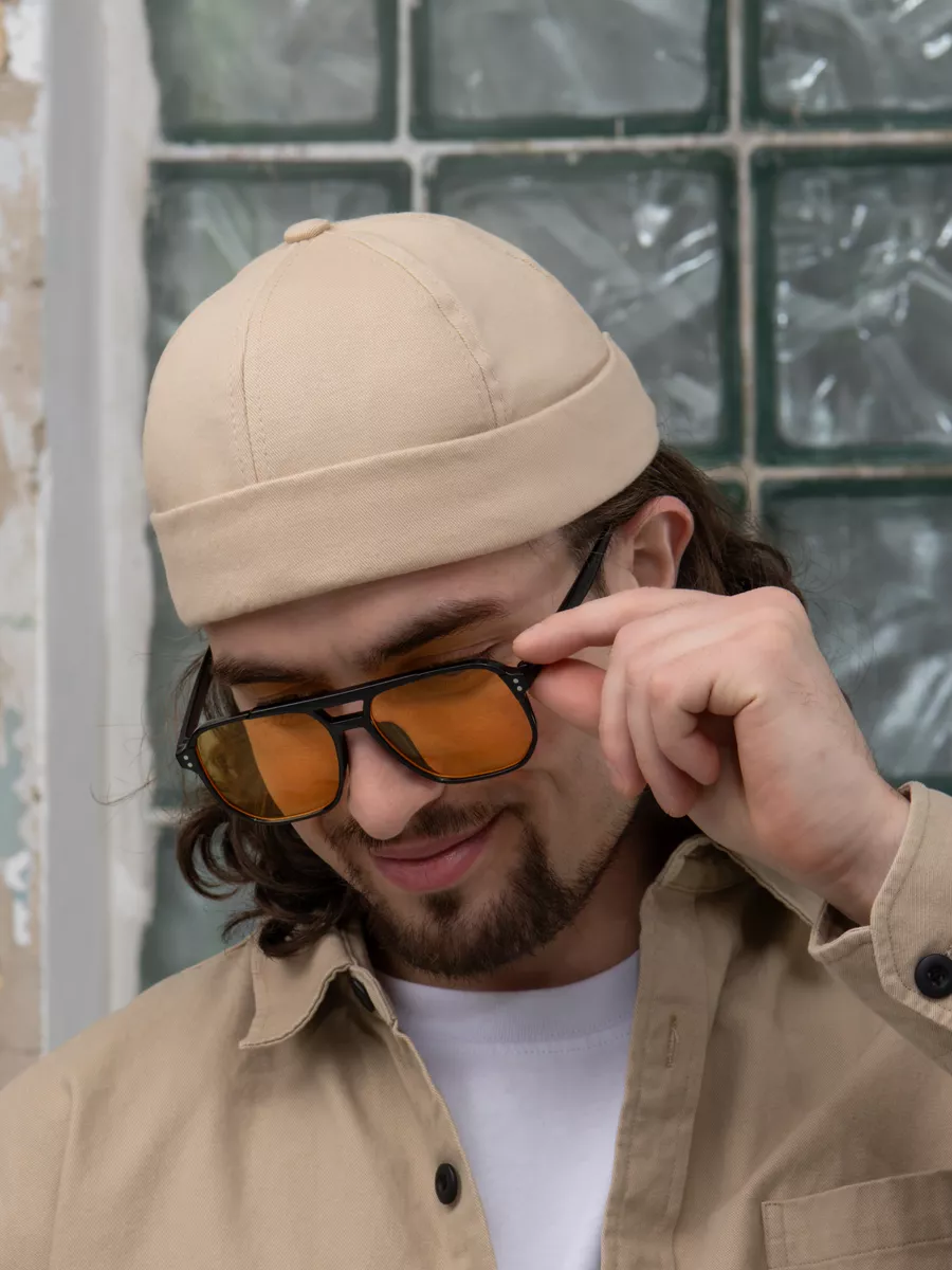 Бейсболка докер без козырька