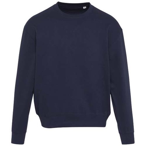 Свитер унисекс с круглым вырезом Boris 280 г/м2 свободного кроя из органического материала, соответствующего стандарту OCS