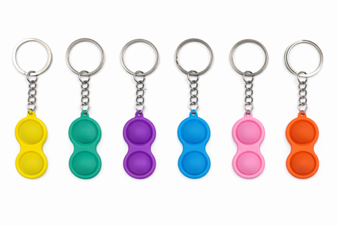 Брелок POP It, цвет микс