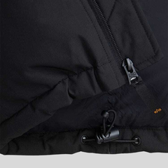 Куртка Alpha Industries Hooded Puffer Black (Черная)