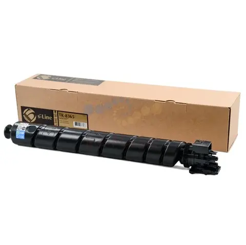 Тонер-картридж БУЛАТ s-Line TK-8365 для Kyocera TASKalfa 2554ci (Голубой, 12000 стр.), совместимый