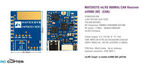 Приёмник Matek mR900-30C, mLRS (MAVLink) 900MHz, CAN Receiver