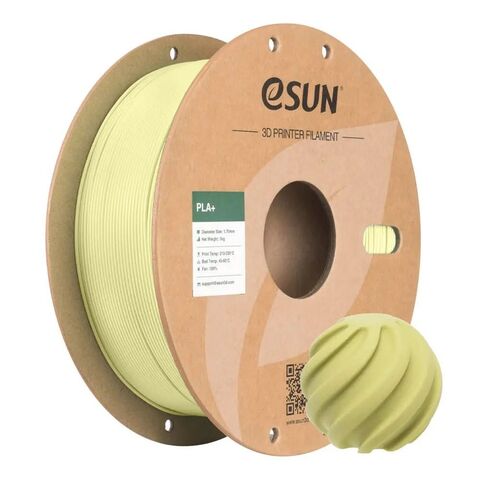 Пластик для 3D-печати eSUN PLA+, 1,75 мм, 1 кг, горчичный зелёный, PLA+175O-JMG1Y1