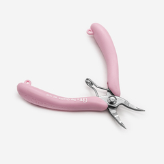 Стальные плоскогубцы-утконосы MP-103P, 110*100мм, розовый