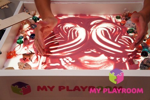 Световой стол для рисования песком Myplayroom 13