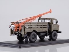 GAZ-66 Drilling machine BM-302 khaki-orange 1:43 Start Scale Models (SSM)