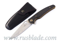 Cheburkov Golden Raven # 105 Damascus Gold Plated 