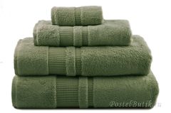 Полотенце 40х30 Hamam Pera зеленое