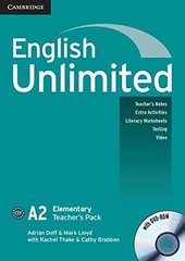 English Unlimited Elementary Teacher's Pack (Teacher's Book with DVD-ROM)