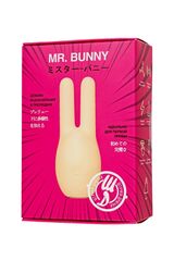 Желтый клиторальный стимулятор с ушками Mr. Bunny - 