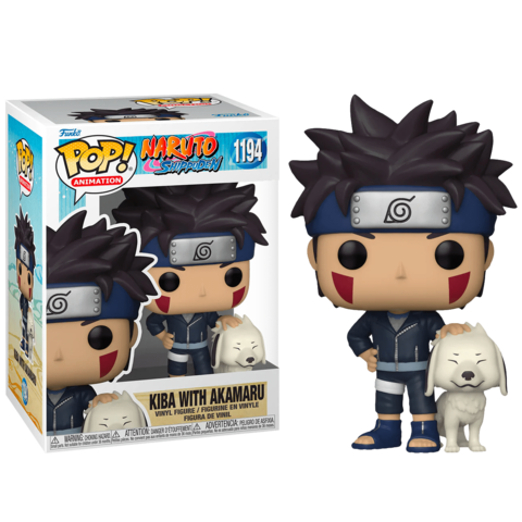 Фигурка Funko POP! Naruto: Kiba with Akamaru (1194) (Б/У)