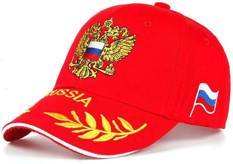 Картинка кепка Skully Wear BCP-701 red - 4