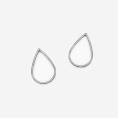 Подвеска-коннектор "Капля", 16*11мм, сталь