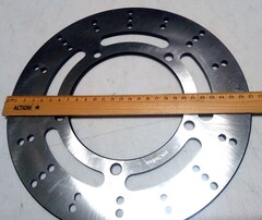 Диск тормозной задний на Kawasaki Z900