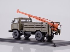 GAZ-66 Drilling machine BM-302 khaki-orange 1:43 Start Scale Models (SSM)