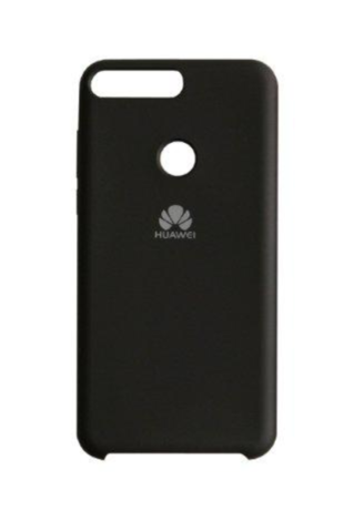 Силиконовый чехол Silicon Case для Huawei P Smart (Черный)