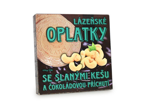 Вафли с начинкой из шоколада и кешью, 175г