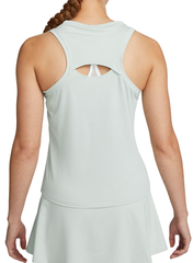 Топ теннисный Nike Court Dri-Fit Victory Tank - light silver/black