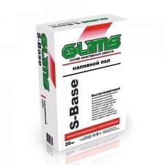 Наливной пол Glims S-Base Толстослойный 20кг