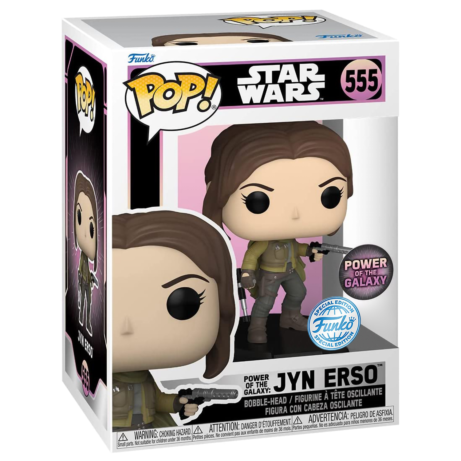 Фигурка Funko POP! Star Wars: Jyn Erso (Exc) (555) – купить по выгодной  цене | Интернет-магазин комиксов 28oi.ru