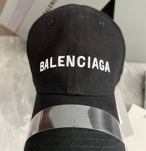 Бейсболка Balencaga, черный