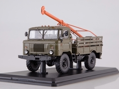 GAZ-66 Drilling machine BM-302 khaki-orange 1:43 Start Scale Models (SSM)