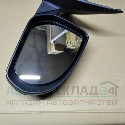 ЗЕРКАЛО ПРАВОЕ RIO III ЭЛЕКТРИЧЕСКОЕ, С ПОДОГРЕВОМ ЧЁРНЫЙ КОРПУС TYC