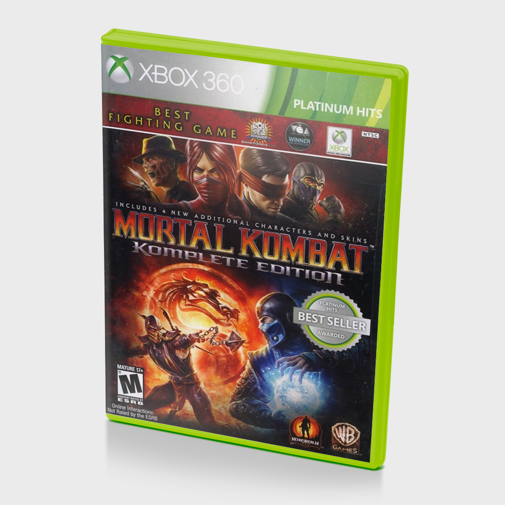 Mortal Kombat Komplete Edition - Xbox 360 (Platinum Hits