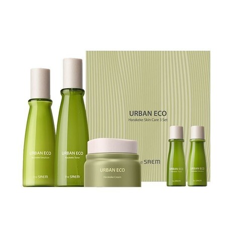 The Saem Harakeke Vegan Набор космет. средств Urban Eco Harakeke Skin Care 3 Set