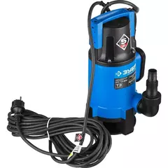 ЗУБР 900 Вт, дренажный насос для грязной воды, Профессионал (НПГ-Т3-900)