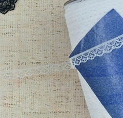 Кружево-трикотаж, ш. 1,5 см.