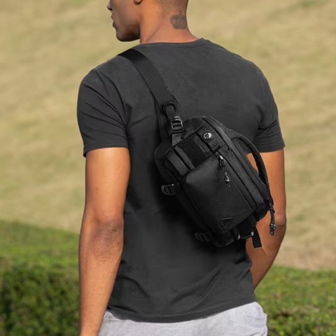 Картинка сумка поясная Ozuko 9778 Black - 24