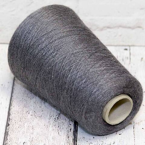 Кашемир с шелком (30%)  LORO PIANA 2/58 серый