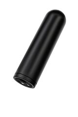 Черная перезаряжаемая вибропуля RealStick CALIBER - 7 см. - 