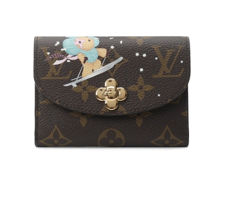 Кошелек для монет Louis Vuitton Rosalie, голубой