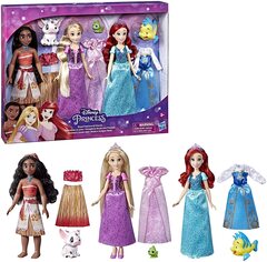 Набор кукол Disney Princess Моана, Ариэль и Рапунцель