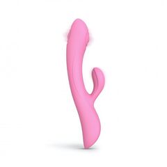 Розовый вибратор-кролик Bunny & Clyde - 22,5 см. - 