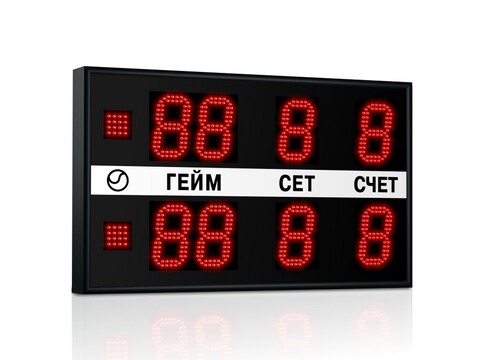 Табло для тенниса Импульс 713-L2xD13x4-S2