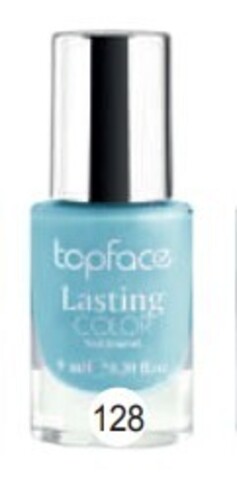 Topface Лак для ногтей Lasting color тон128, - PT104 (9мл)