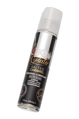 Лубрикант с ароматом солёной карамели JO GELATO SALTED CARAMEL - 30 мл. - 