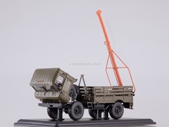 GAZ-66 Drilling machine BM-302 khaki-orange 1:43 Start Scale Models (SSM)