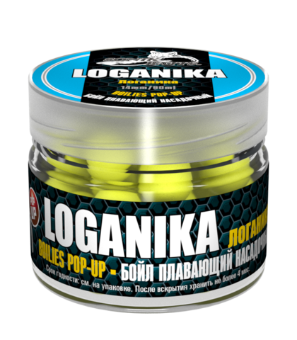 Бойлы насад. плав. Sonik Baits LOGANIKA Fluo Pop-ups 14мм 90мл