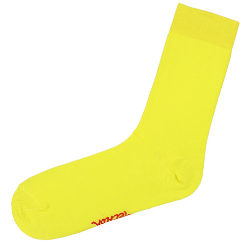 Однотонные носки желтого цвета оптом