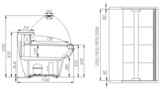 фото 2 Витрина холодильная POLUS G110 SM 1,25-1 (ВХС-1,25 Carboma G110) на profcook.ru