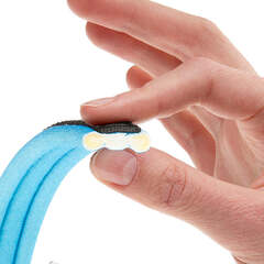 Ferplast ошейник ERGOFLUO C25/60 с подкладкой и микрорегулировкой, синий