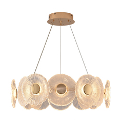 Подвесная светодиодная люстра Arte Lamp CHERISH A2097LM-90GO