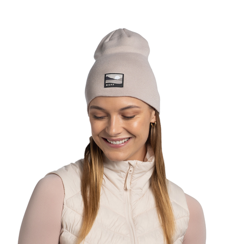 Картинка шапка вязаная Buff Hat Knitted Lilon Long Birch Gray - 3