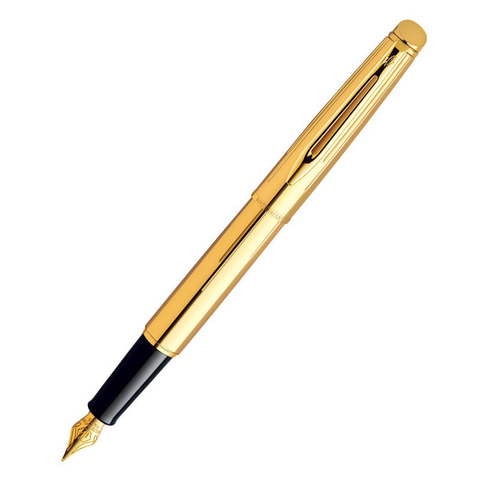 Ручка перьевая Hemisphere Radiance Golden Shine GT, M (S0840630)