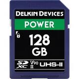 Карта памяти Delkin Devices Power 2000X microSDXC 128GB UHS-II U3 V90, R/W 300/250 МБ/с c адаптером